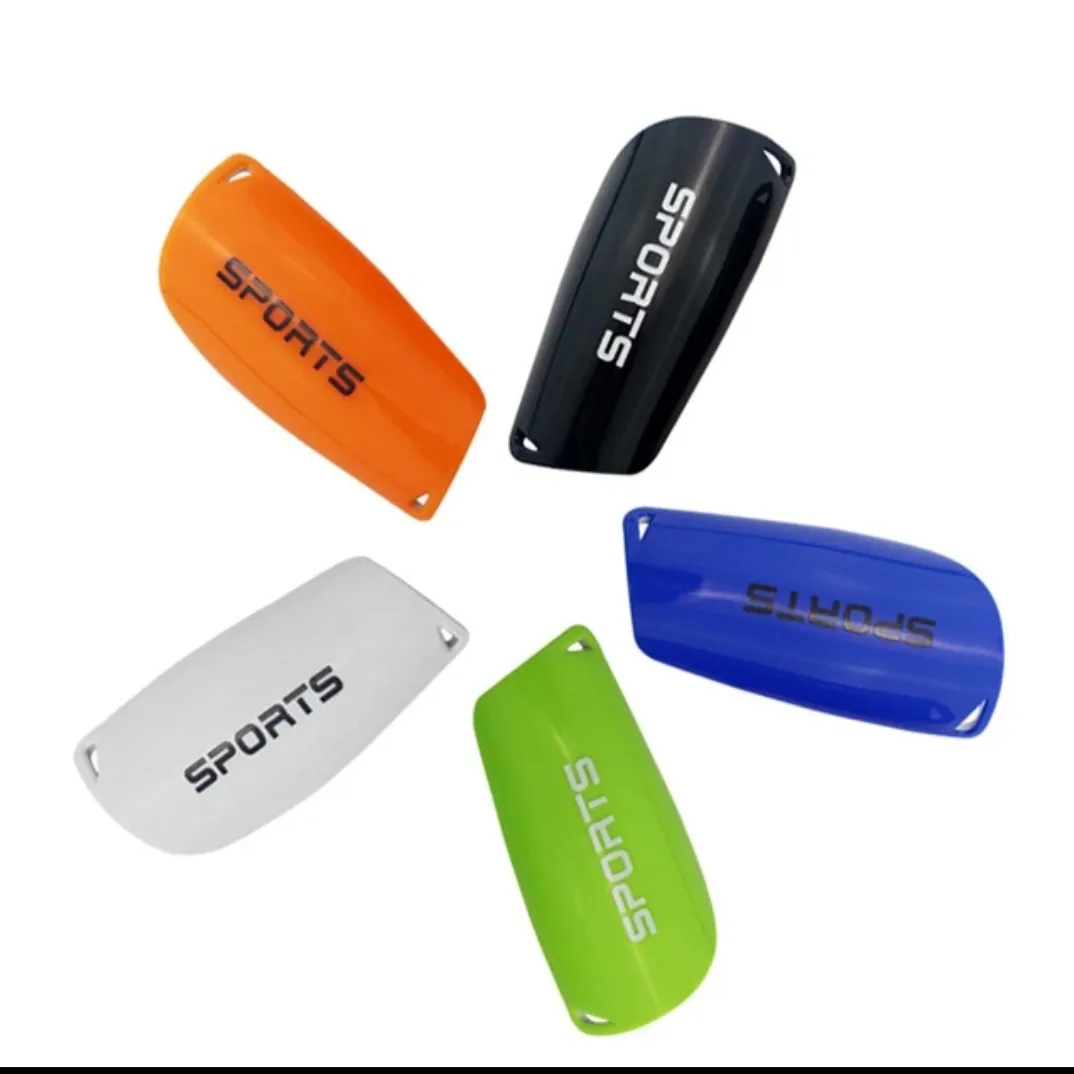 Espinilleras de Fútbol de Plástico de con Mangas para Doble Cara, con Protección completa para las Piernas.
